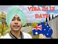 My profile for australian student visa   visa in 13 days   navtejvlogs