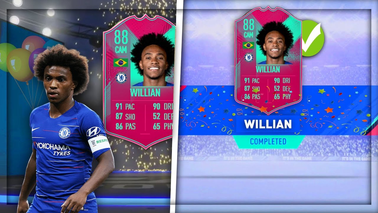 FUT BIRTHDAY WILLIAN!! (CHEAPEST METHOD) FIFA 19