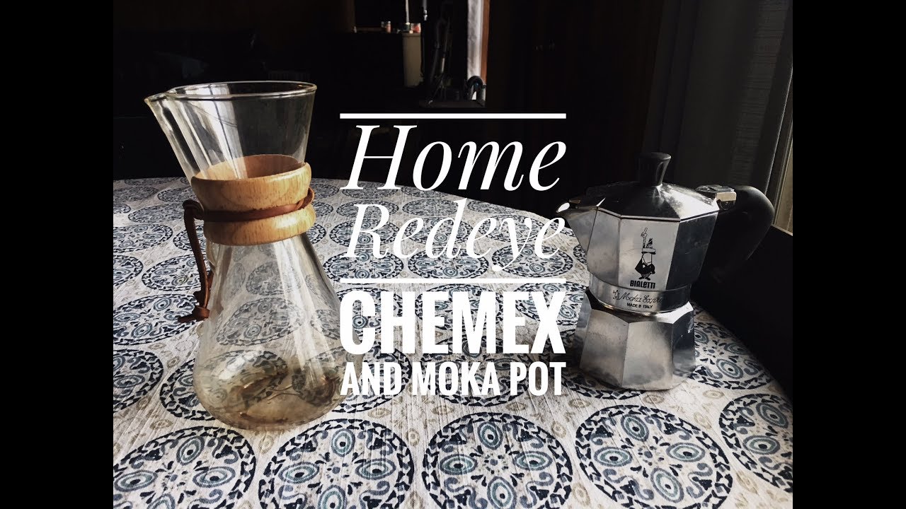 3-Cup Chemex and 3-Cup Moka Pot 