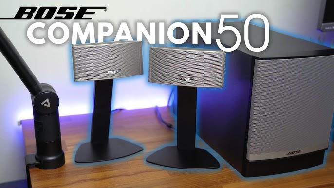 Bose Companion 5/50 Review - Best Workspace - YouTube