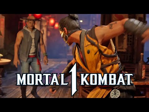 Kung Lao Vs. Scorpion Fight Scene