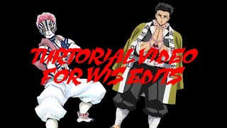 Tutorial For Wis Edit In Capcut