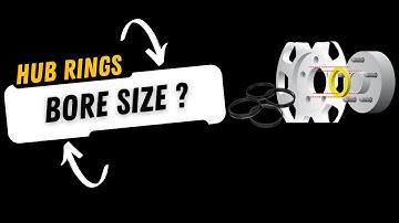 Hub Rings and Bore size - All explained