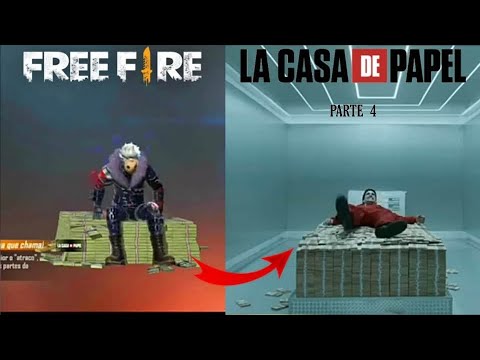 Origen De Los Nuevos Emotes Free Fire Casa De Papel Youtube
