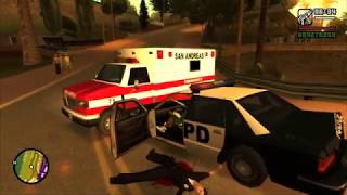 GTA: San Andreas - Modified gang behavior towards CJ