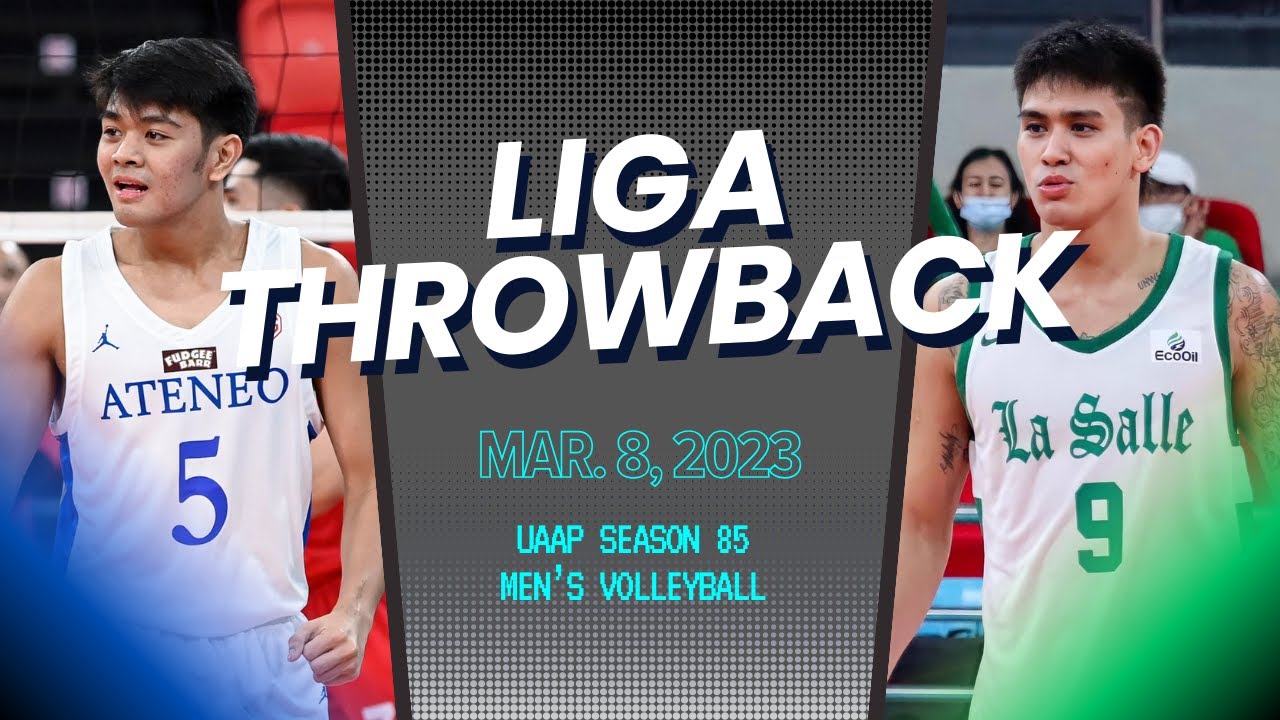 ADMU vs DLSU Season 85 Men's Volleyball Throwback OneBigFight 