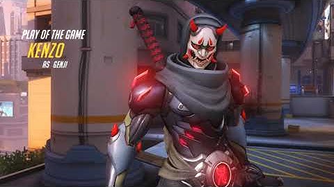 Overwatch Workshop Custom Team Deathmatch vs. Bots Genji Kanezaka PC Gameplay
