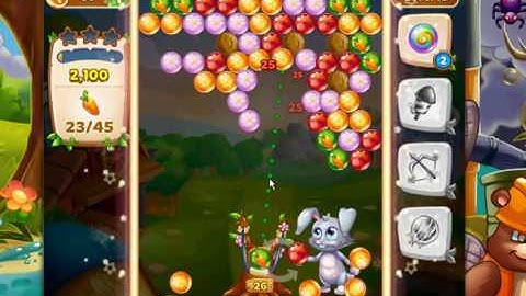 Forest Rescue Bubble Pop Level 15