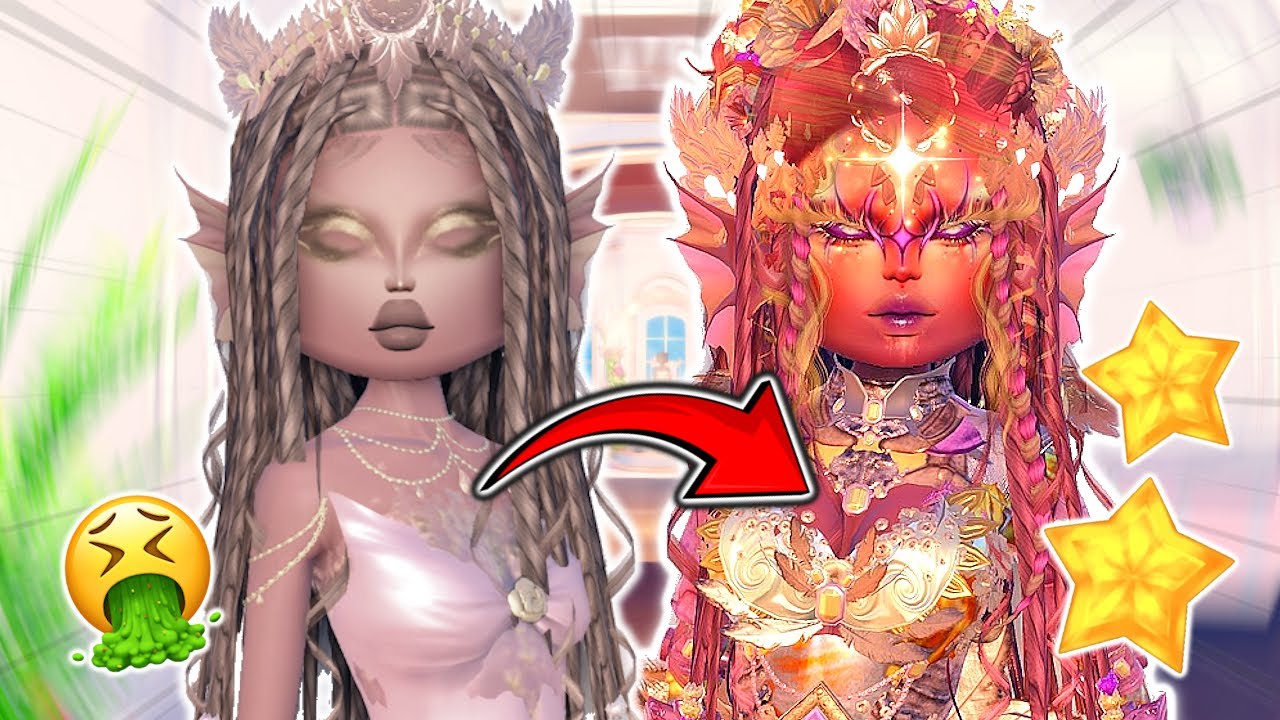 Воссоздаю свои *самые старые наряды* в Dress to Impress...