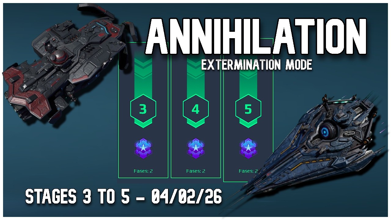 ANNIHILATION 3 TO 5: EASY WAY TO END THE #EXTERMINATION (04/02) #HUNTINGGROUNDS #PVE #WARROBOTS