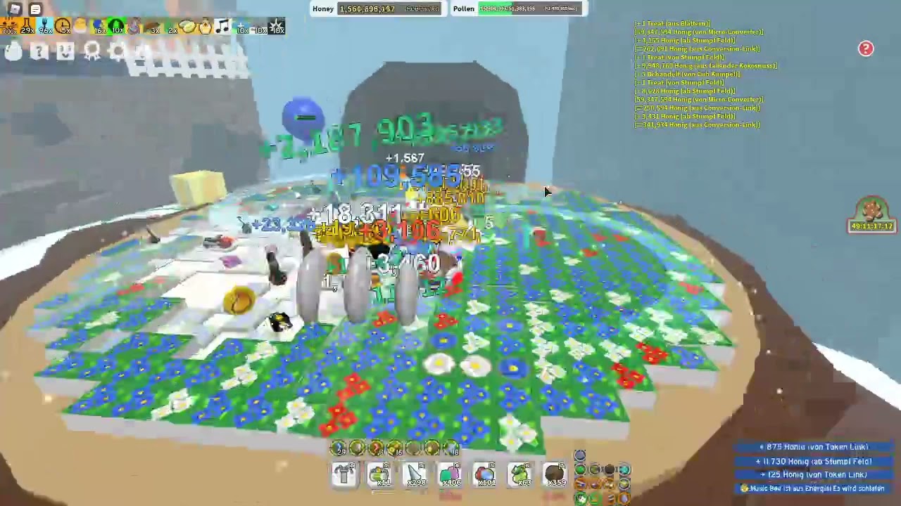 Bee Swarm small Stump Field Boost