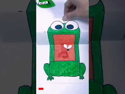 كيف ارسم ضفدع بطريقة رائعة