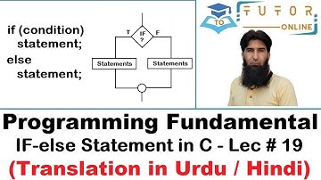 How to Use if-else in C | Condition Statement | C Language LECTURE – 19 |