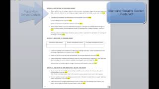 Outcomes Report Training Video 1: Highlights of the New Template! screenshot 1