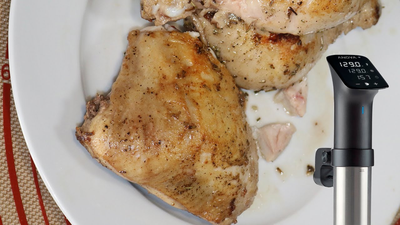 Pollo cocción lenta Roner Sous Vide Anova