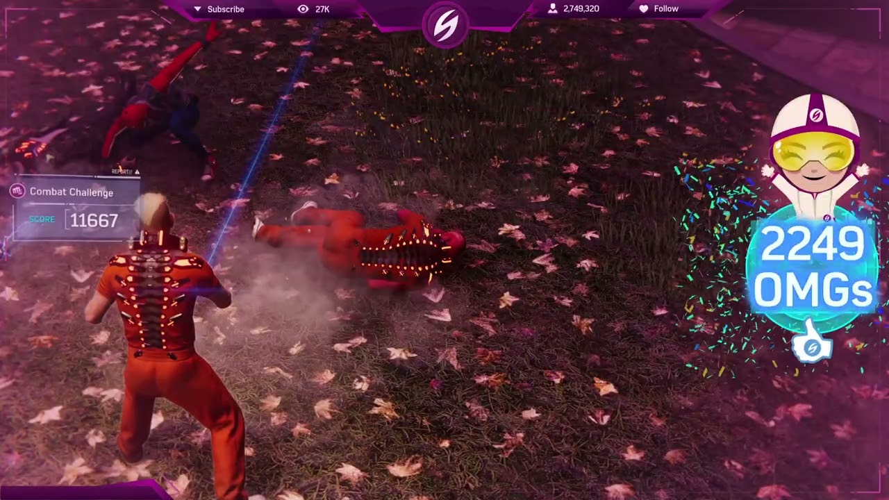 Marvel’s Spider-Man(Ps5) ScrewBall Combat Challenge (SpiderPunk-Suit) 