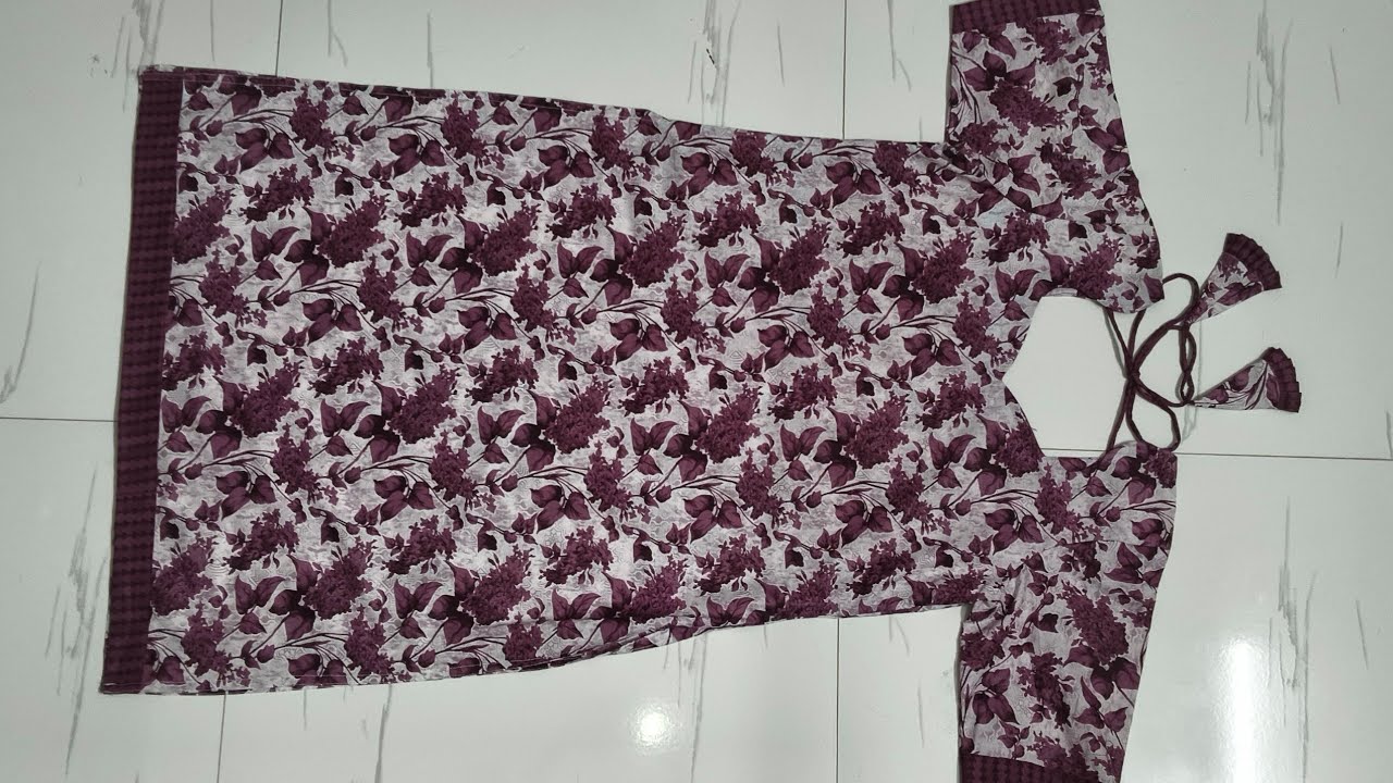 🌸40 size main simple kurti ki cutting sikhe🌸#sewing#shorts