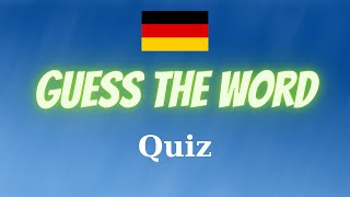 Guess the Word - German screenshot 2