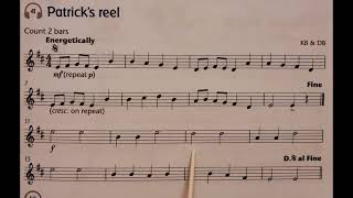 Celebrity 41 Patrick's Reel piano accompaniment at rehearsal speed Profile