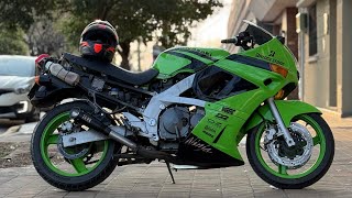 TEMU EXHAUST, LAPS AND MANY REPAIRS AWAIT US WITH THE KAWASAKI ZX6