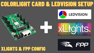 Colorlight 5A-75B Panel Controller Tutorial with LEDvision, FPP & Xlights