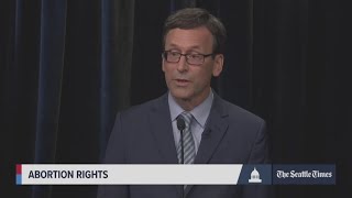 Bob Ferguson speaks on abortion/reproductive health in Washington State Governor Debate