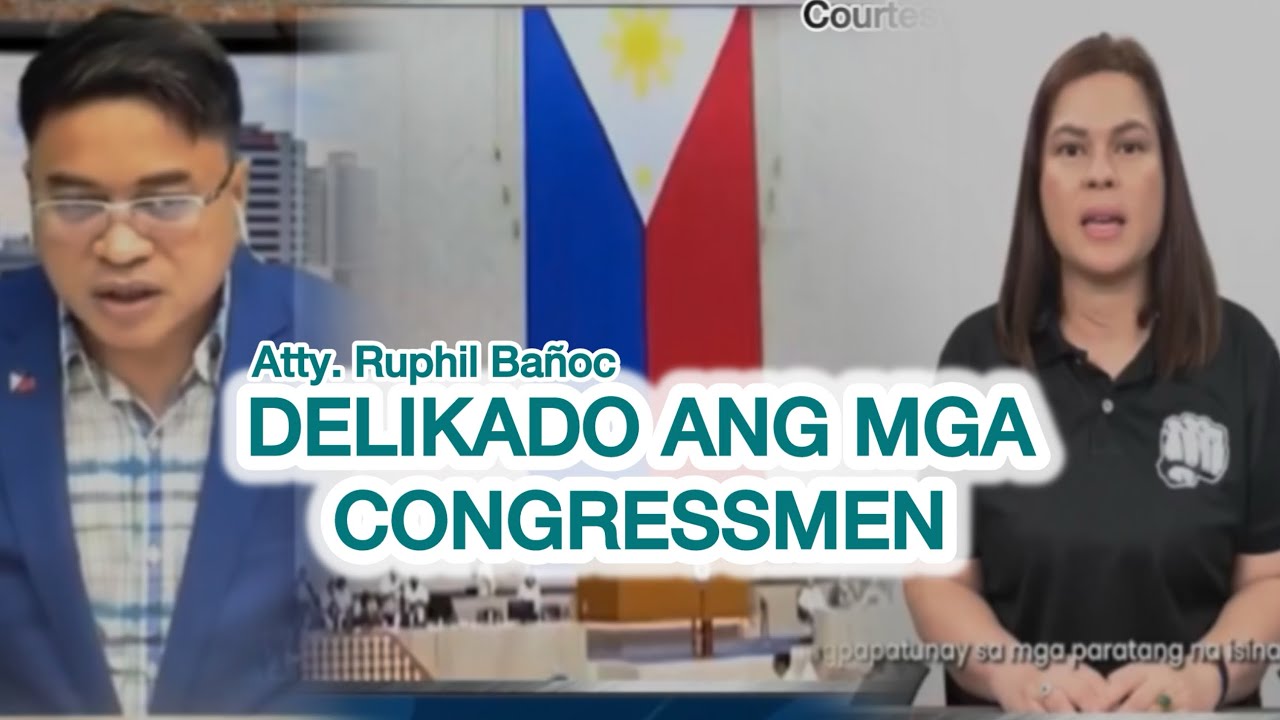 ANG PANGUTANA, MOPIRMA PA BA ANG MGA CONGRESSMEN SA IMPEACHMENT NI VP SARA | ATTY. RUPHIL BAÑOC