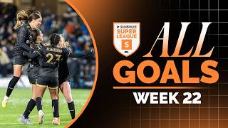 All Goals of Week 22 | GAINBRIDGE SUPER LEAGUE