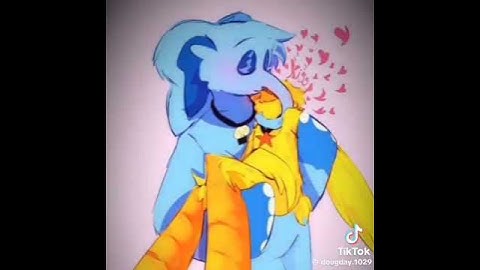 Chickin Chicken and Bubba Bubbaphant 😳 || Poppy Playtime Chapter 3 #shots #edit #animation