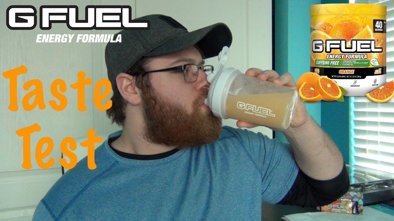 Caffeine Free Orange GFuel (Taste Test)