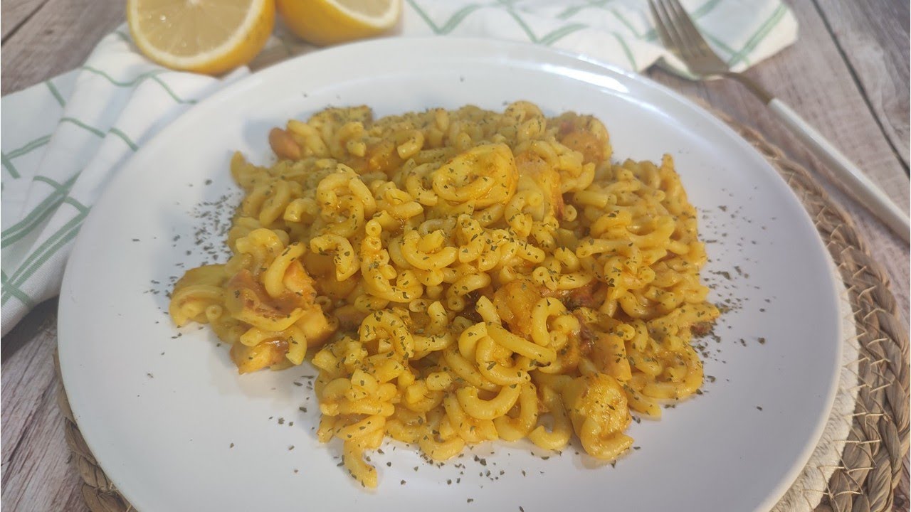 FIDEUÁ DE MARISCO, la más sabrosa y fácil con Mambo!!!