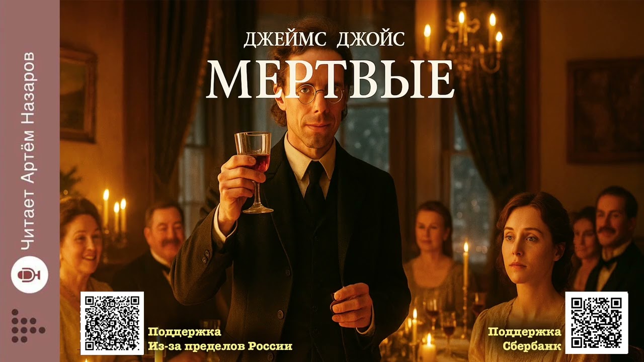 Джеймс Джойс «Мёртвые» | Читает Артём Назаров