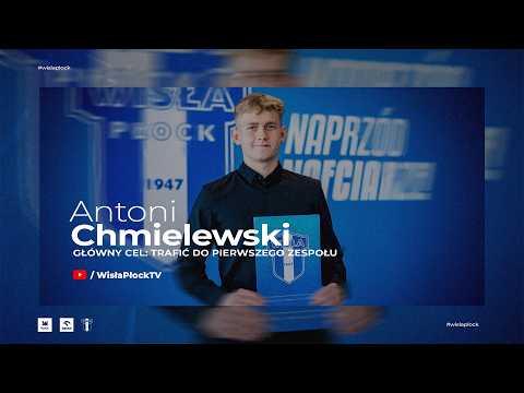 Antoni Chmielewski: „Główny cel: trafić do pierwszego zespołu”