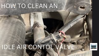 How To Clean An Idle Air Control Valve