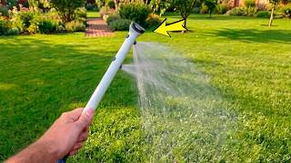 Easy DIY Garden Sprinkler from a PVC Pipe!