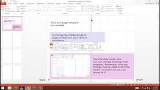Use my booklet template in PowerPoint to create you own!