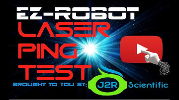 LaserPING test with EZ-Robot ioTiny