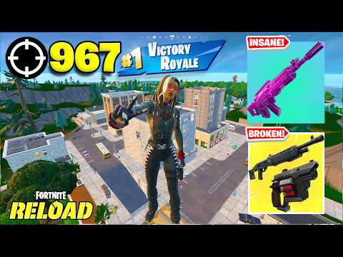 967 Elimination "RANKED RELOAD” Gameplay Wins (Fortnite Chapter 7 PS5 Controller)