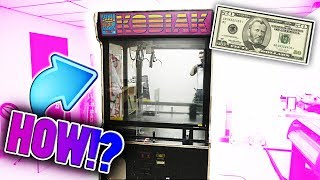 I BOUGHT A CLAW MACHINE FOR ONLY $50!