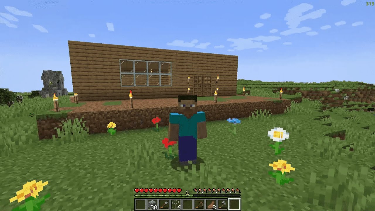 MINECRAFT JAVA EDITION SURVIVAL SERIES #1 1ST DAY - YouTube