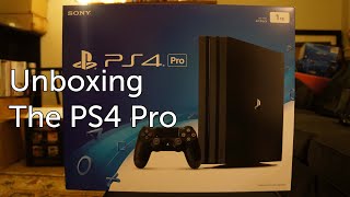 Unboxing the PS4 Pro