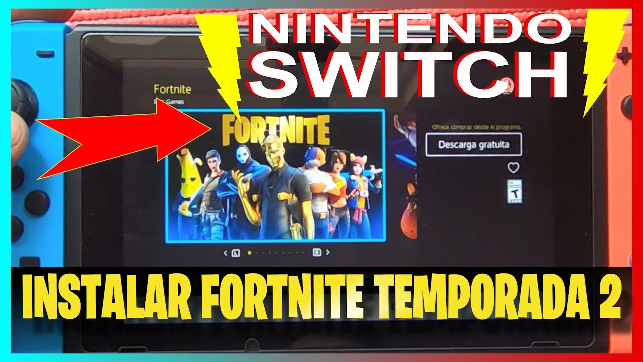 Como Descargar Fortnite En Nintendo Switch Lite