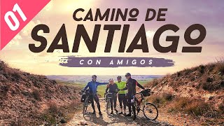 🛣️ CAMINO DE SANTIAGO EN BICICLETA CON AMIGOS - EP01 - (BURGOS-ASTURIAS EN 4 DÍAS)