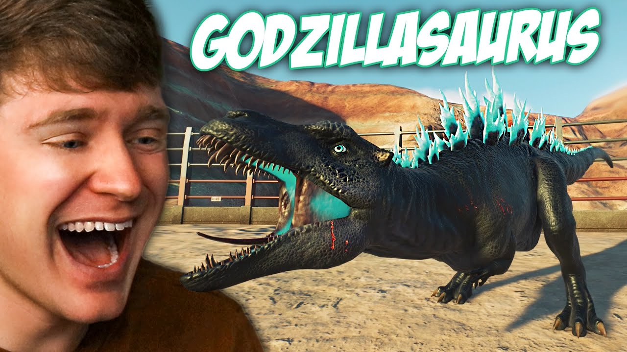 Godzilla MIXED with a DINOSAUR!? - Jurassic World Evolution 2