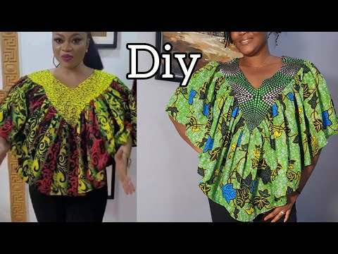 HOW TO, the crop top band •a silky thrifted blouse, buttoned half w