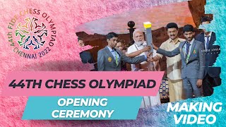 44TH CHESS OLYMPIAD OPENING CEREMONY - MAKING VIDEO | UMESH J KUMAR | RAGINI MURALIDHARAN