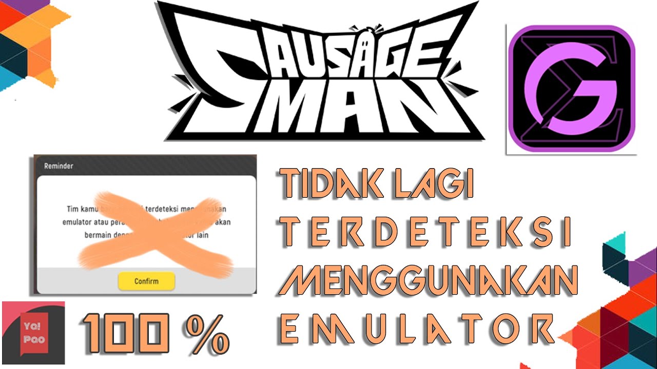 Cara Agar Tidak Terdeteksi Menggunakan Emulator SausageMan TUTORIAL Cara agar tidak terdeteksi menggunakan emulator sausageman tutorial