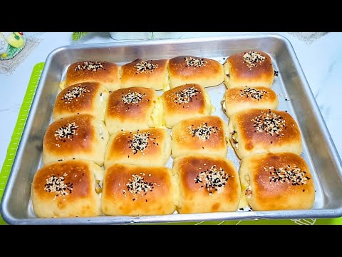 بشوية مياه ودقيق وبدون توريق هنعمل باتيه الافران السريع بالجبنه بطريقه سهله بدون لبن ولا بيض ولازبدة