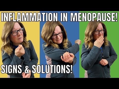 11 Menopausal symptoms linked to chronic inflammation. How to lower inflammation naturally.