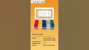 Heat Shrink Tubing Kit - New Electronics Tool | Electronic Tips & Tricks | Electronic Hack |